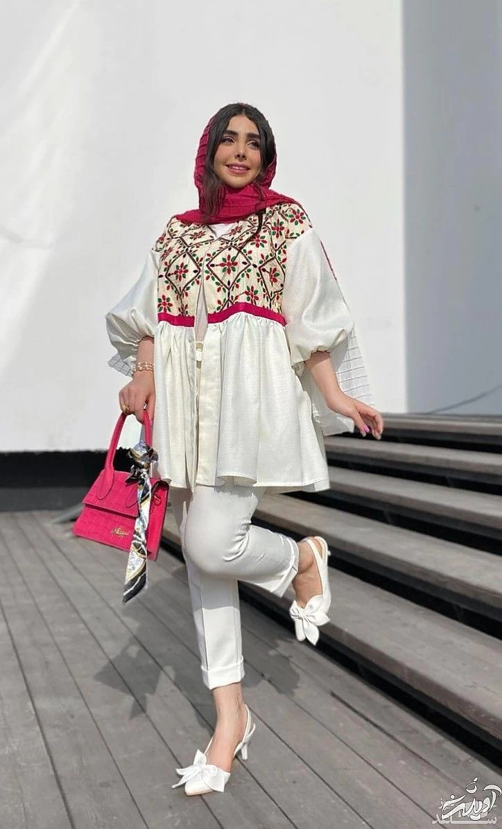 استایل با مانتو تابستانی